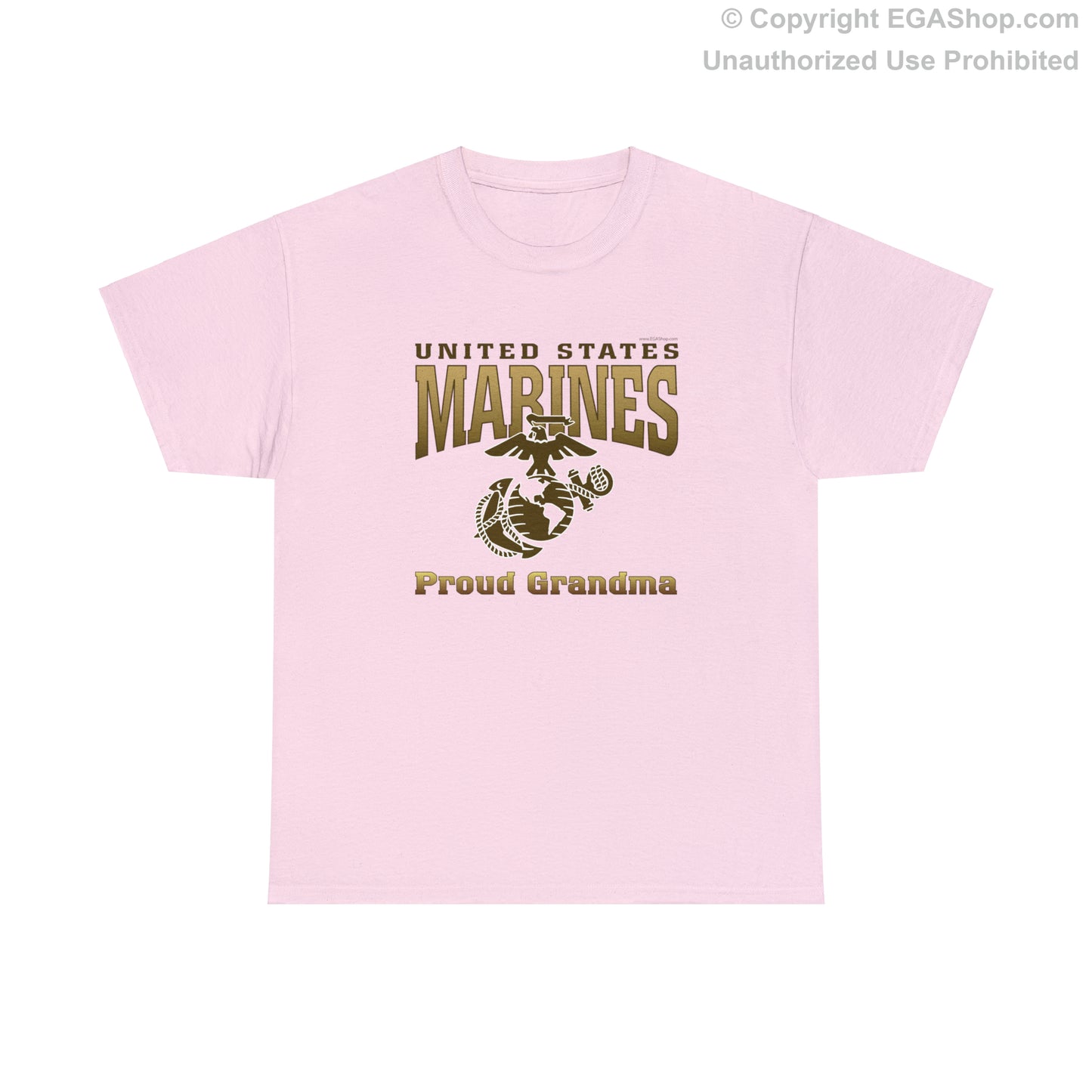 T-Shirt: United States Marines Proud Grandma