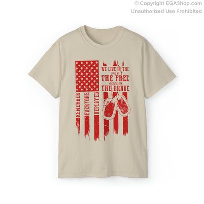 T-Shirt, Unisex: Red Friday Land of the Free