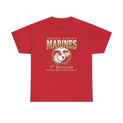 T-Shirt: 1st Recruit Battalion (Red)