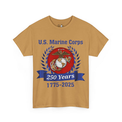 U.S. Marine Corps 250 Years T-Shirt, Commemorative Apparel