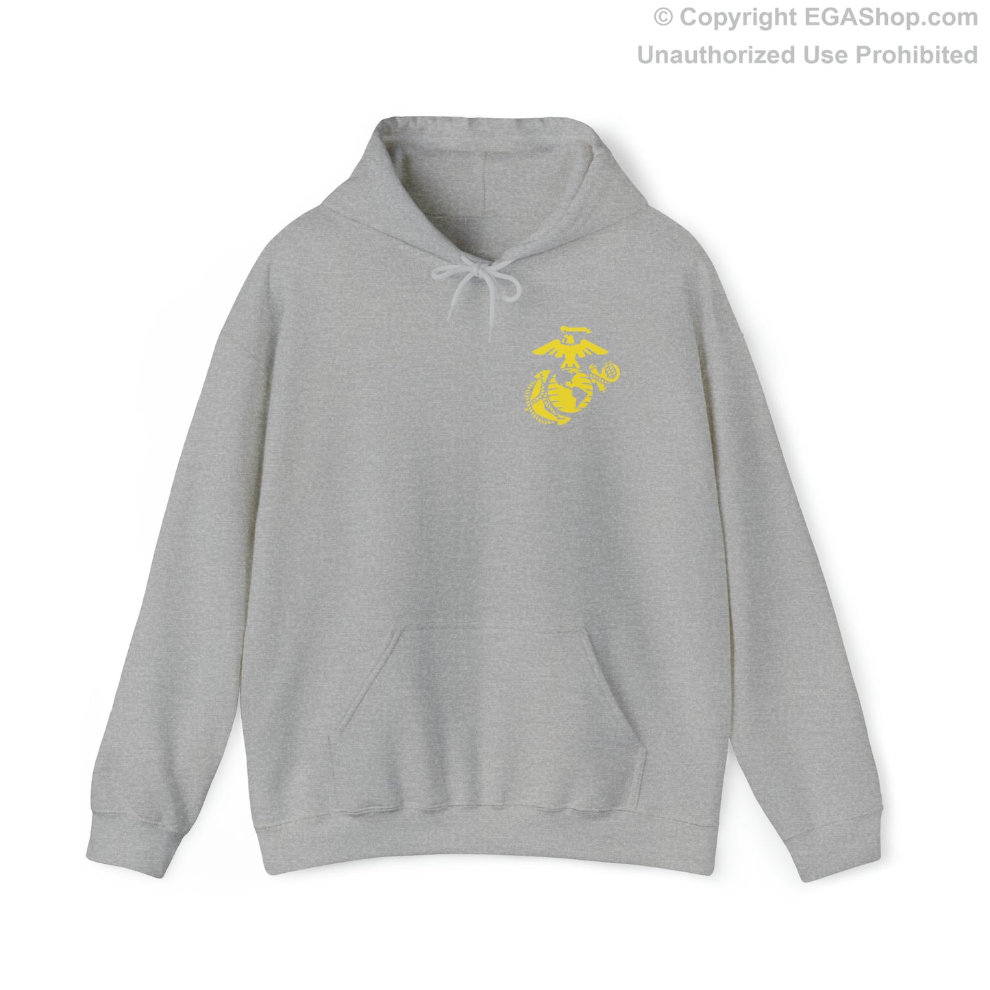 Hoodie: Hotel Co. MCRD San Diego (2nd Battalion Crest on BACK)