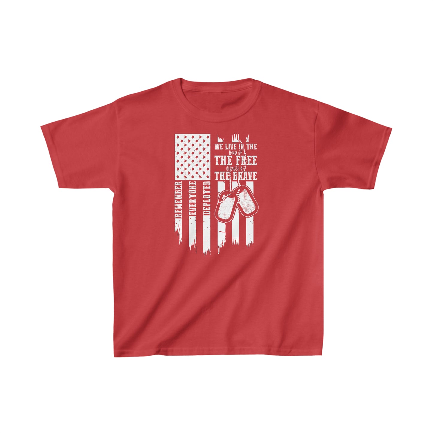 T-Shirt, Youth: Red Friday Land of the Free