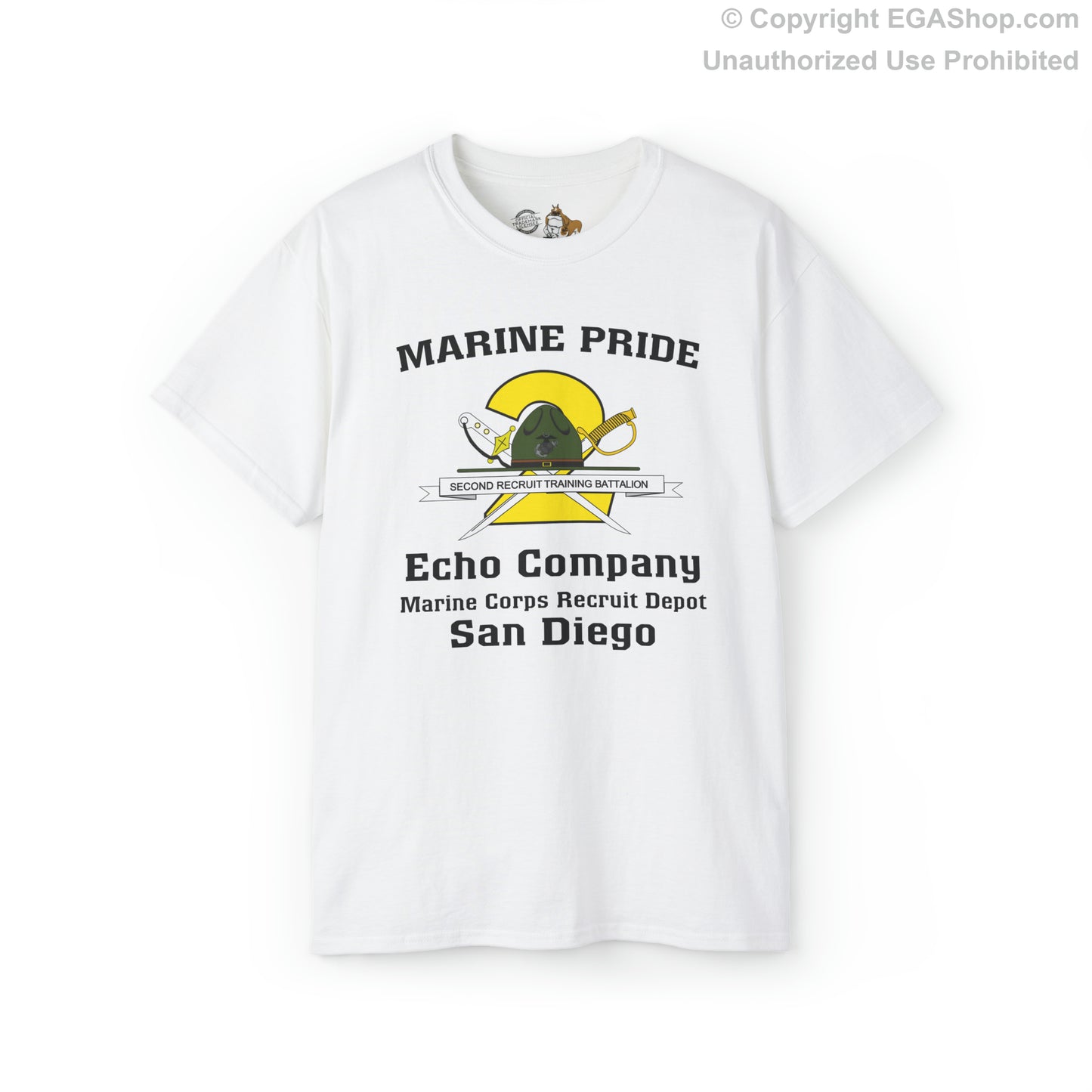 T-Shirt, Adult: 2nd Btn Echo San Diego