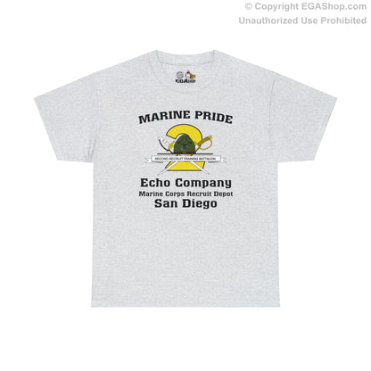 T-Shirt, Adult Heavy Cotton: 2nd Btn Echo San Diego