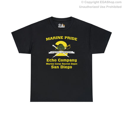 T-Shirt, Adult Heavy Cotton: 2nd Btn Echo San Diego