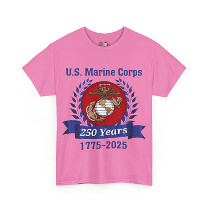 U.S. Marine Corps 250 Years T-Shirt, Commemorative Apparel
