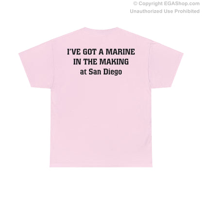 T-Shirt: Marine in the Making, San Diego (Battalion Color Choices)
