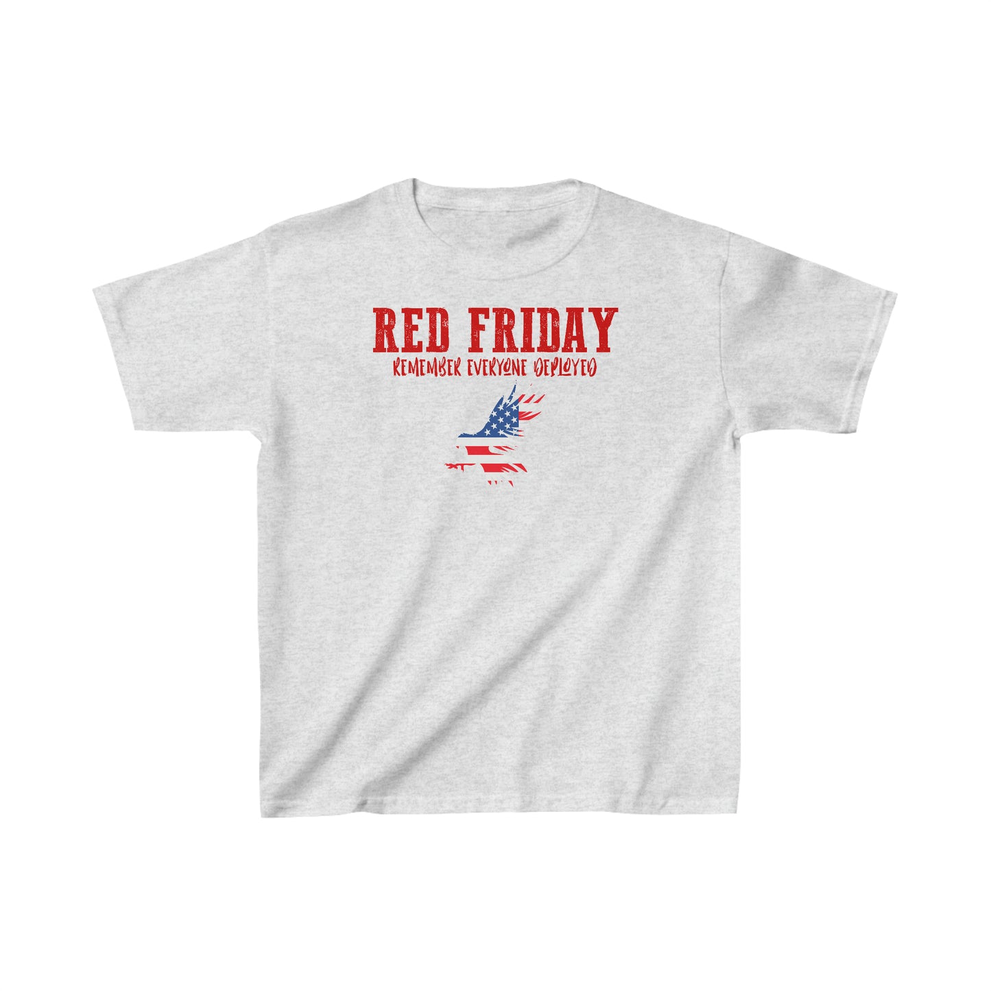 T-Shirt, Youth: R.E.D. Friday with American Flag Eagle