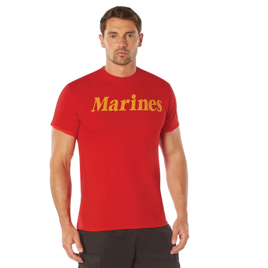 T-Shirt: Marines on Red