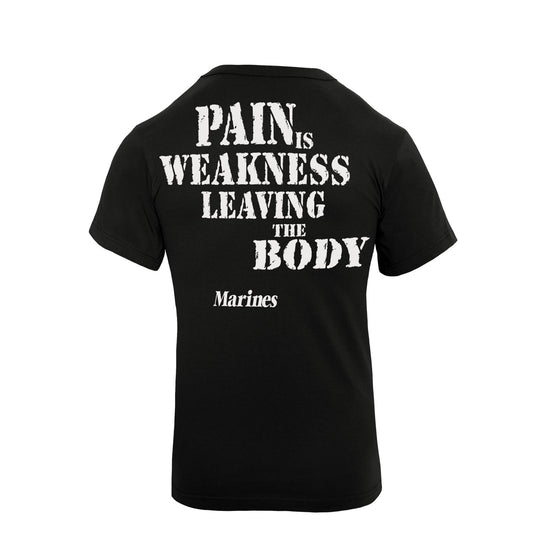 T-Shirt: Pain is Weakness