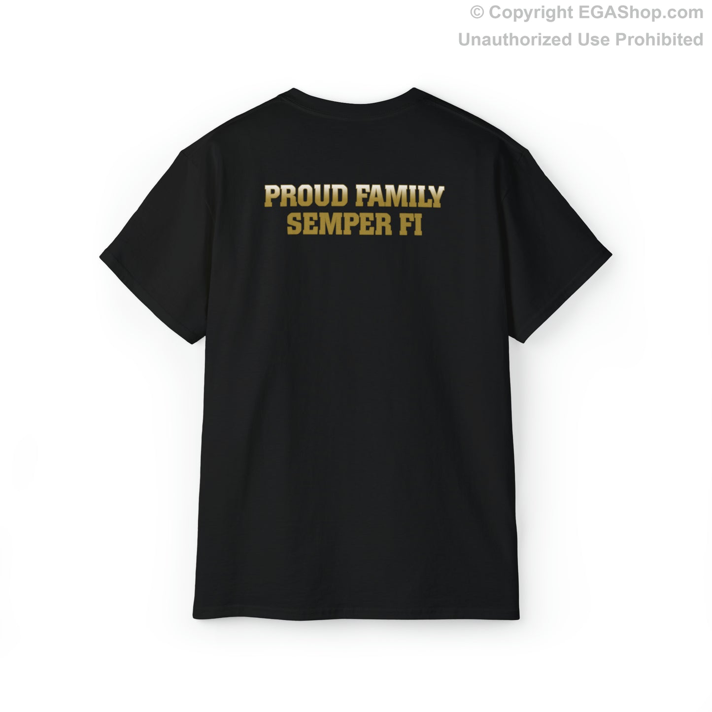 T-Shirt: India Co. MCRD San Diego (EGA + Back Proud Family)