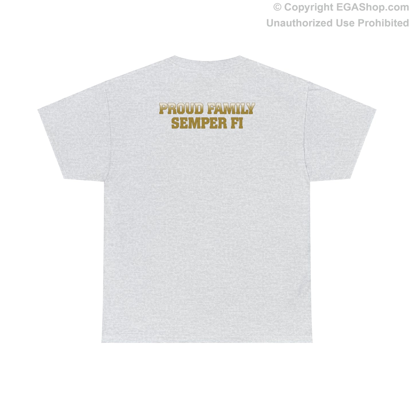 T-Shirt: Fox Co. MCRD San Diego (EGA + Back Proud Family)