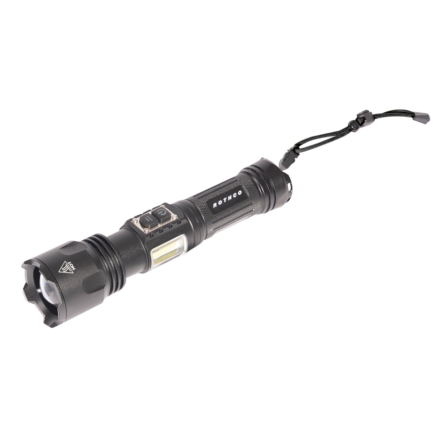 Tactical Task Light 2000 Lumens: Rechargeable LED Light with Zoom