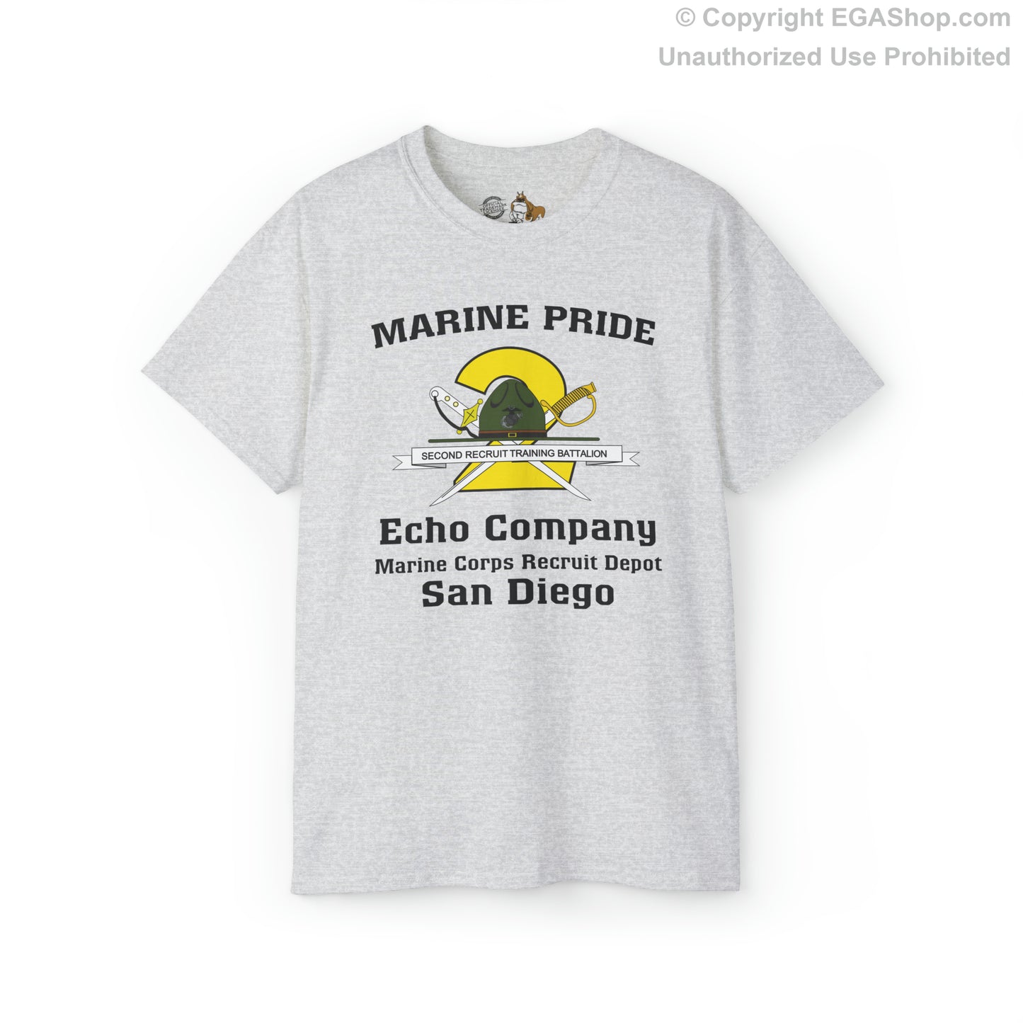 T-Shirt, Adult: 2nd Btn Echo San Diego