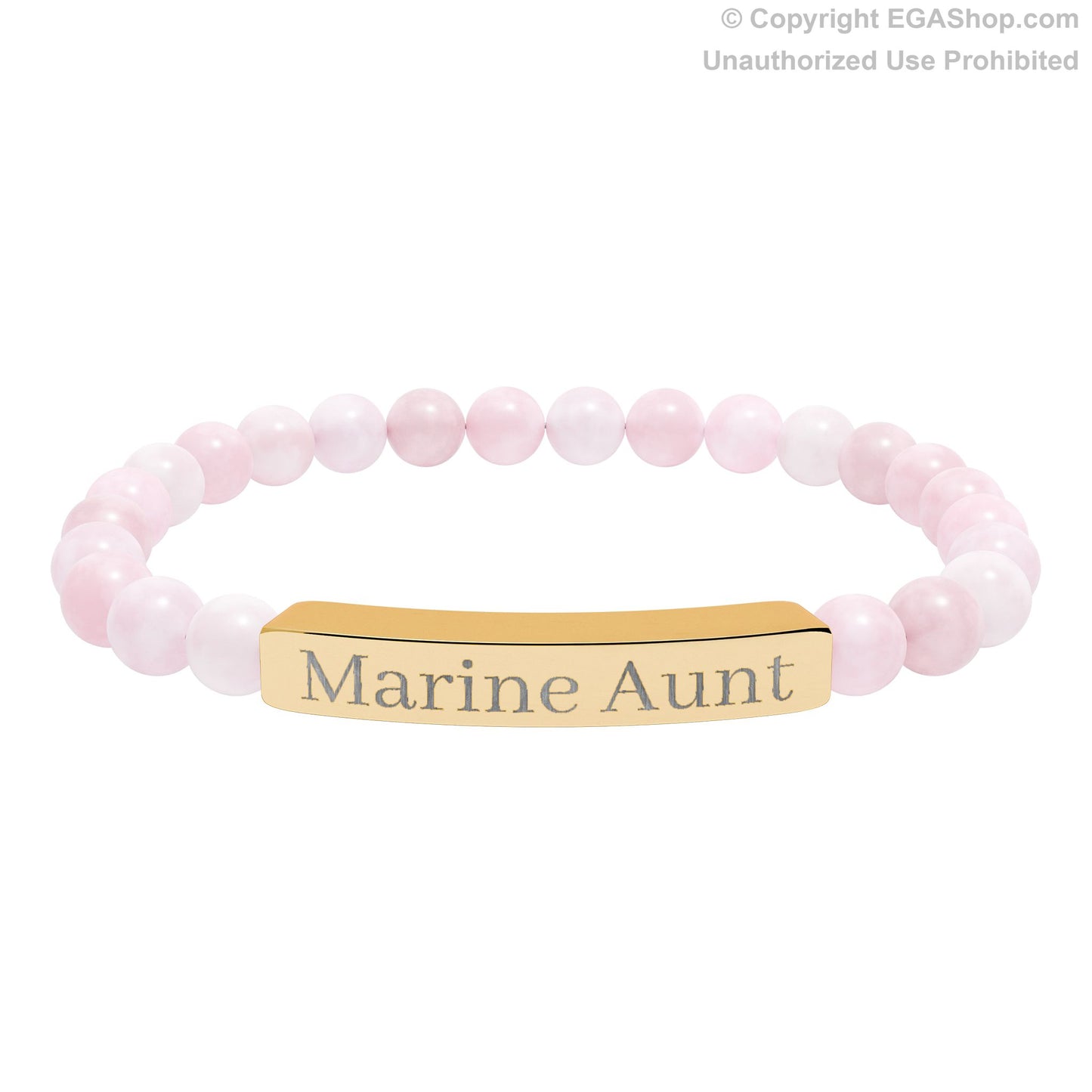 Marine Aunt Natural Stone Bead Bracelet