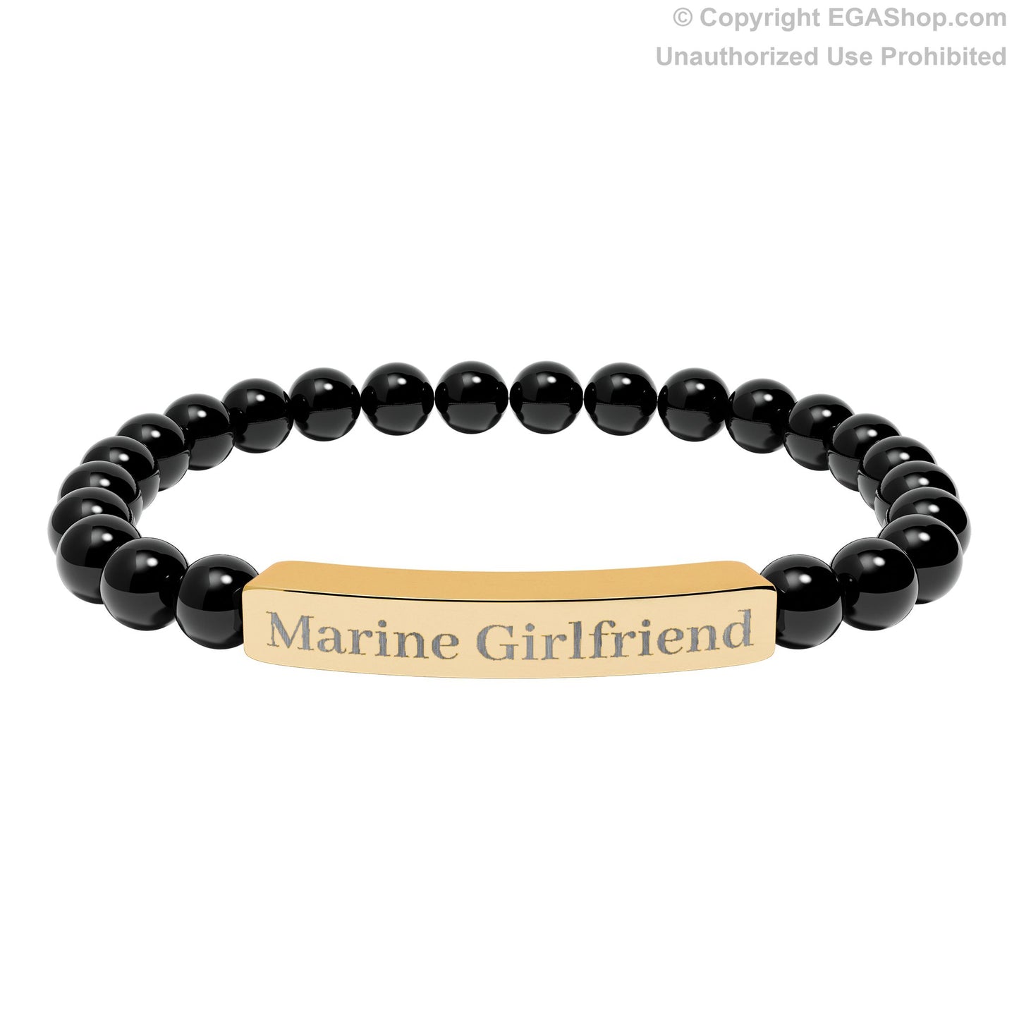 Marine Girlfriend Natural Stone Bead Bracelet