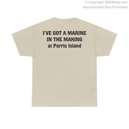 T-Shirt: Marine in the Making, Parris Island (Battalion Color Choices)