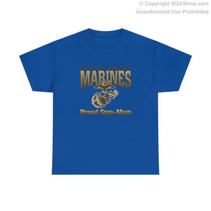 T-Shirt: United States Marines Proud Step-Mom