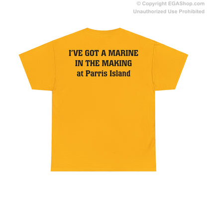 T-Shirt: Marine in the Making, Parris Island (Battalion Color Choices)
