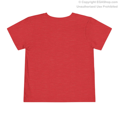 T-Shirt Toddler: 1st Recruit Battalion (Red)