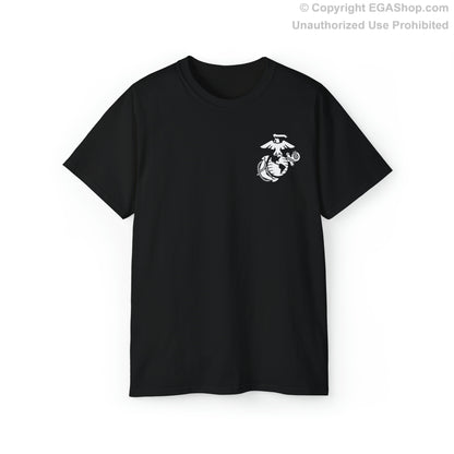 T-Shirt: Superhero, DAUGHTER is a Marine (color choices)