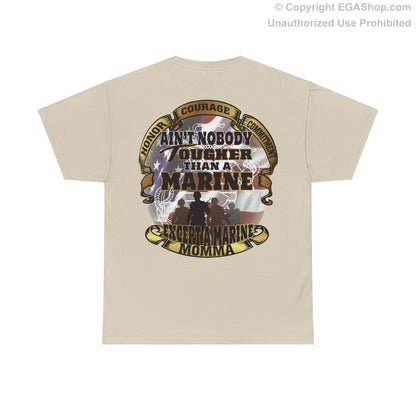 T-Shirt: Nobody Tougher than a Marine Except a Marine Momma