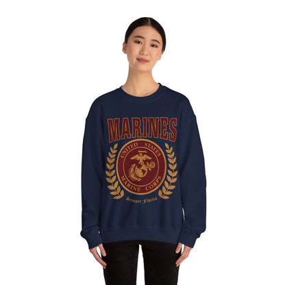 Sweatshirt: Marines Red Seal (Color Choices)