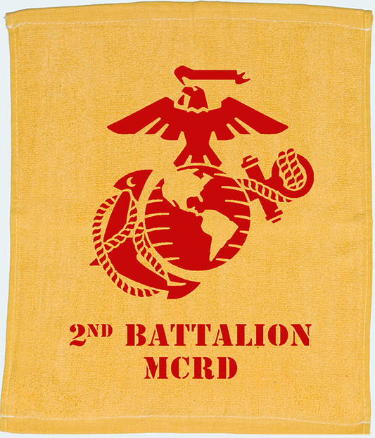 Rally Towel: 2nd Recruit Btn (Yellow)