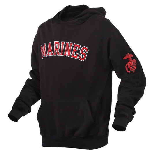 Hoodie: Embroidered Pullover, Marines