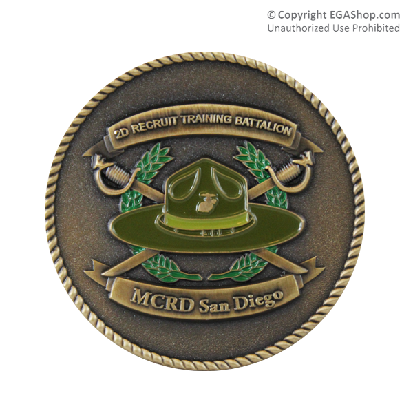 Coin, 2nd Battalion, San Diego