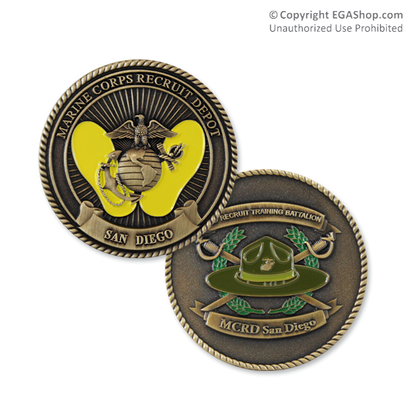 Coin, 2nd Battalion, San Diego
