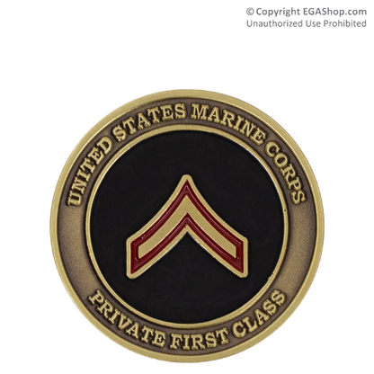 Coin, Rank: Private First Class