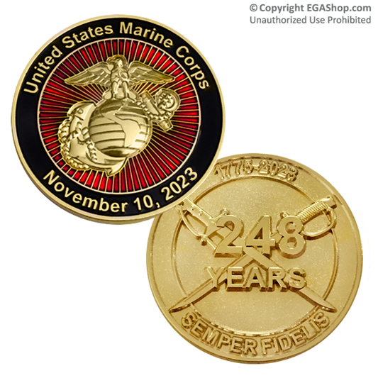 Coin, 2023 Marine Corps Birthday (Limited Edition)
