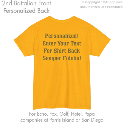 2nd Battalion: Personalized T-Shirt