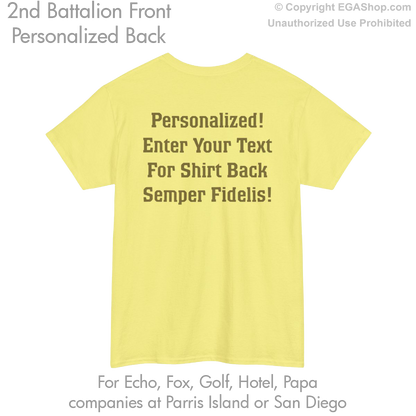 2nd Battalion: Personalized T-Shirt