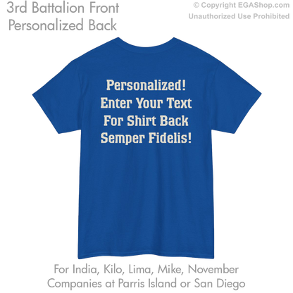 3rd Battalion: Personalized T-Shirt