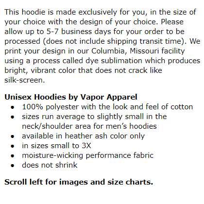 Hoodie: USMC Varsity (Choice of Colors)