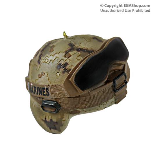 Ornament: Combat Helmet, US Marine Corps