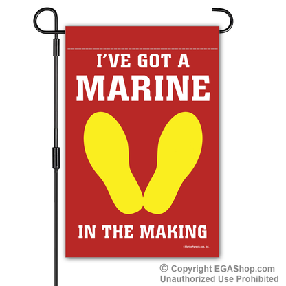 Garden Flag: I've Got a Marine in the Making (1st Battalion)