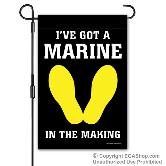 Garden Flag: I've Got a Marine in the Making (2nd Battalion, Available March 1st)