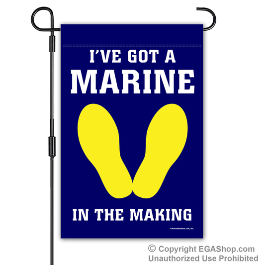 Garden Flag: I've Got a Marine in the Making (3rd Battalion, Available March 1st)