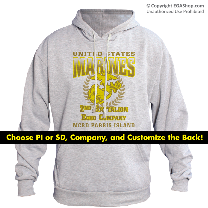 Hoodie: 2nd Battalion (Customized)