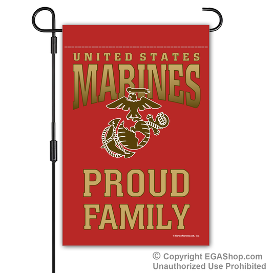 Garden Flag: Proud Family (Choose Affiliation and Color)