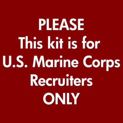 Corps Kit™ Poolee: for RECRUITERS ONLY (25 sets of Matrices & Handouts)