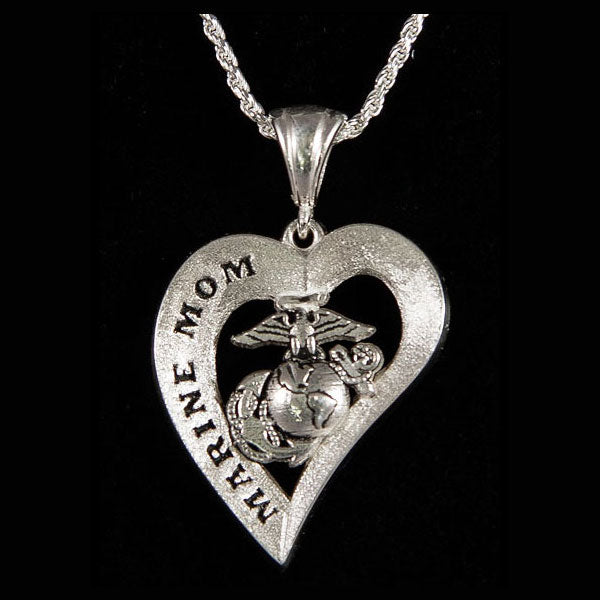 Necklace, Heart Marine MOM