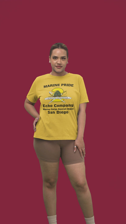 T-Shirt, Adult Heavy Cotton: 2nd Btn Echo San Diego