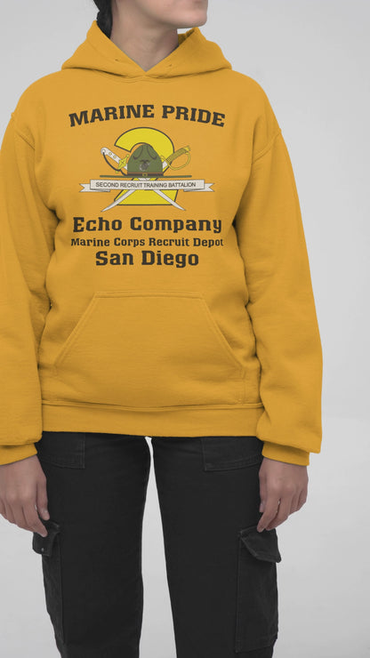 Hoodie, Adult: 2nd Btn Echo San Diego