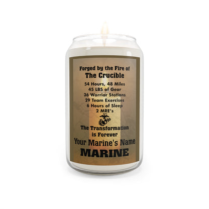 PERSONALIZED Crucible Candle (Choice of Scents)