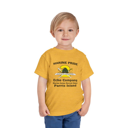 2nd Btn CREST Choose Company & Personalized Back (TODDLER T-Shirt)