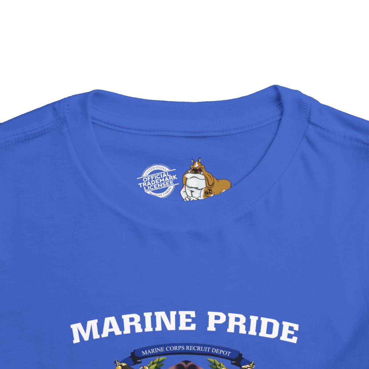 3rd Btn San Diego CREST Choose Company & Personalized Back (TODDLER T-Shirt)